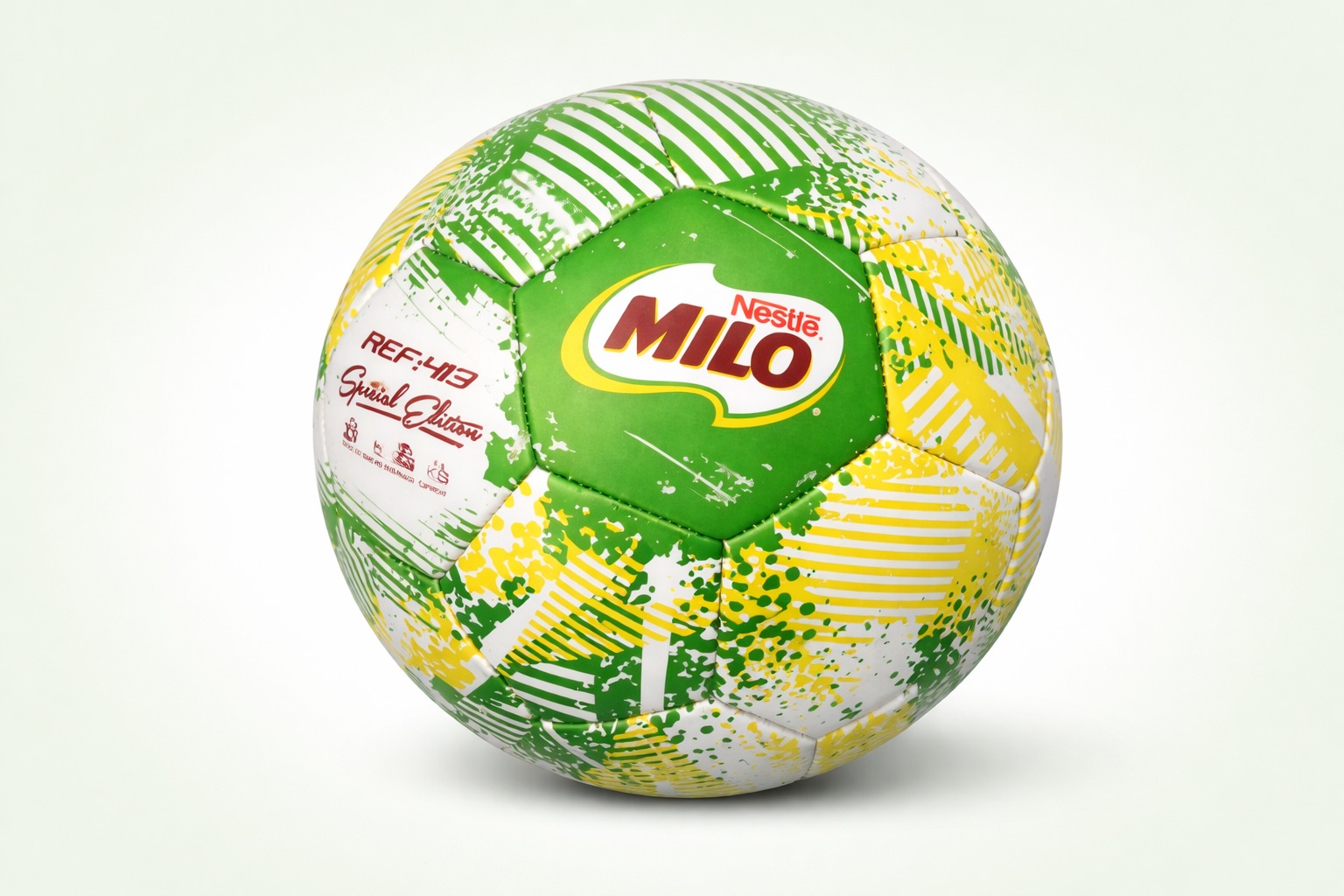 Finished Milo promotional ball